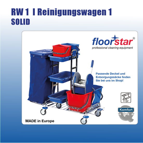 RW 1 I Reinigungswagen 1 SOLID I Floorstar