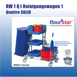 RW 1 Q I Reinigungswagen 1 Quattro SOLID I Floorstar