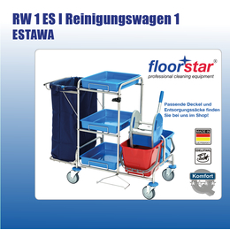 RW 1 ES I Reinigungswagen 1 ESTAWA I Floorstar