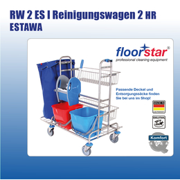 RW 2 ES I Reinigungswagen 2 ESTAWA I Floorstar