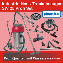 SW 25 Profi Set Industrie- Nass- und Trockensauger inkl....