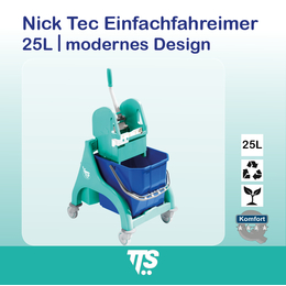 25l Nick Tec Einfachfahreimer I modernes Design I...