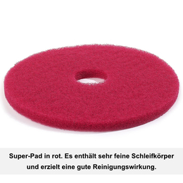 Superpad 685mm 27 in rot I 5 Stck I Floormagic