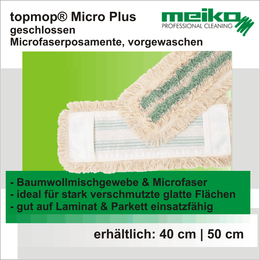 topmop Micro Plus geschlossen, Microfaserposamente,...