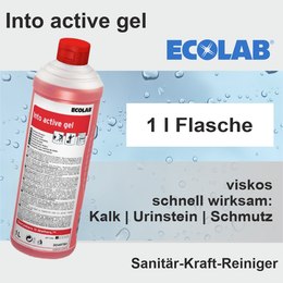 Into active gel viskoser Sanitr-Kraftreiniger I 1l I Ecolab
