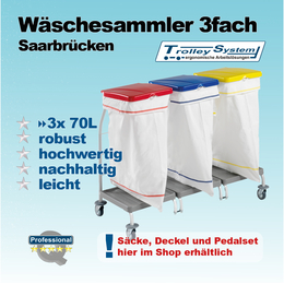 Dreifacher Wschesammler Saarbrcken von Trolley-System I...