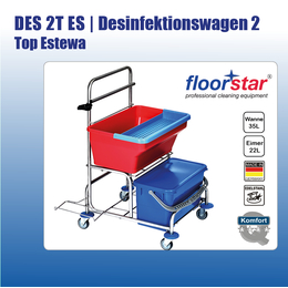 DES 2T ES I Desinfektionswagen 2 TOP ESTAWA Edelstahl I...