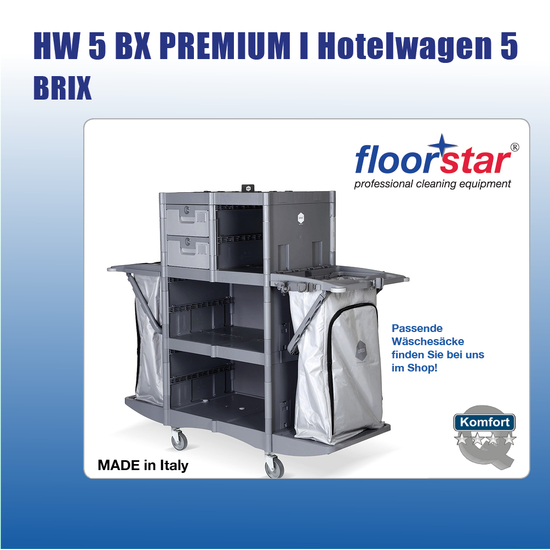 HW 5 BX PREMIUM I Hotelwagen 5 BRIXI Floorstar