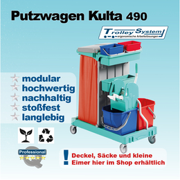 Putzwagen Kulta 490 aus hochwertigen Kunststoff I...